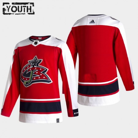 Dětské Hokejový Dres Columbus Blue Jackets Dresy Blank 2020-21 Reverse Retro Authentic